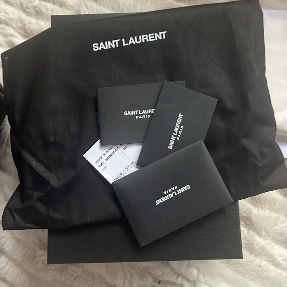 YSL Black Crossbody Bag - Picture 8 of 9